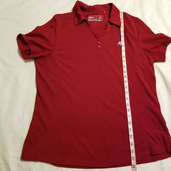 Cutter & Buck Alabama Crimson Tide Embroidered Elephant Short Sleeve Polo Shirt - Picture 12 of 12